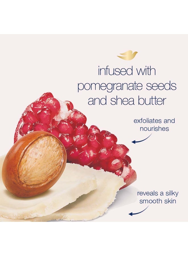 Dove Exfoliating Body Polish - Pomegranate Seeds & Shea Butter 298 g - Image 5